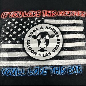 Hogs & Heifers Saloon Las Vegas T-Shirt